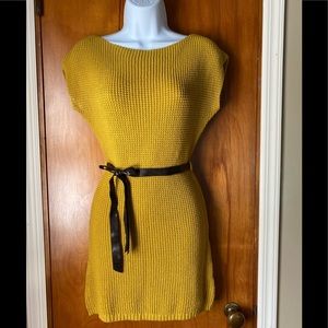Catwalk Studio yellow sweater dress